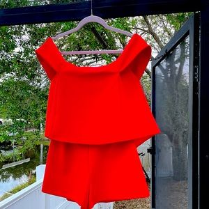 Topshop structured romper